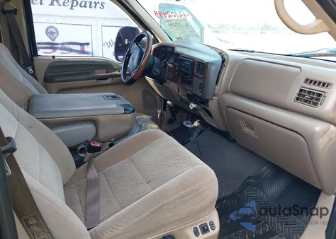 2002 Ford F250 Super Duty from USA, damaged, VIN 1FTNW20F42EB31748